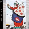 Dairy Queen Curly The Clown Neon Sign